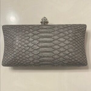 Elegant Gray Clutch